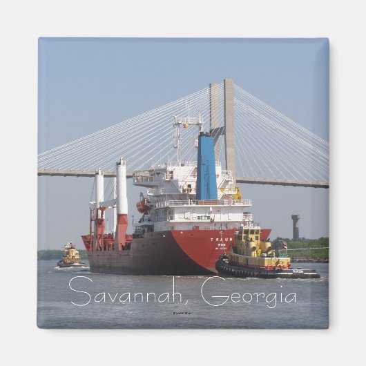 Savannah, Georgia Magneet (Voorkant)