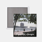 Savannah, Georgia Magneet (Voorkant / Achterkant)