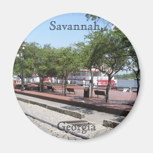 Savannah, Georgia Magneet (Voorkant)