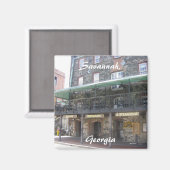 Savannah, Georgia Magneet (Voorkant / Achterkant)