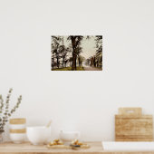 Savannah, Georgia Oglethorpe Avenue Poster (Keuken)