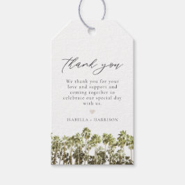 SAVANNAH Georgia Palm Tree Favor Gift Label Cadeaulabel