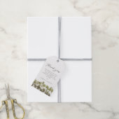 SAVANNAH Georgia Palmboom Favor Cadeautag Cadeaulabel (Met Touw)