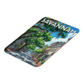 Savannah Georgia Reizen Magneet (Linkerzijde)