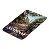 Savannah Georgia Reizen Magneet (Linkerzijde)