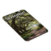 Savannah Georgia Reizen Magneet (Rechterzijde)