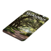 Savannah Georgia Reizen Magneet (Linkerzijde)
