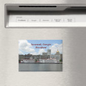 Savannah Georgia Riverfront Magneet (Insitu (Vaatwasser))