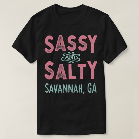 Savannah Georgia Sassy Souvenir Pullover (Design voorkant)
