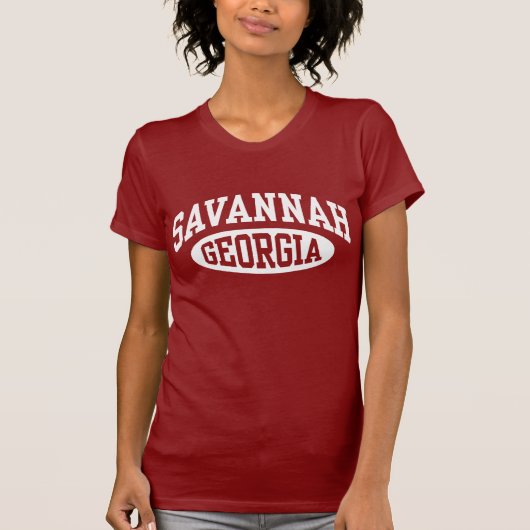 Savannah Georgia T-shirt (Voorkant)