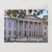 Savannah Georgia US Douane Fotografie Briefkaart (Voorkant)