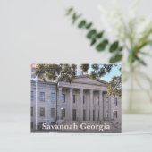 Savannah Georgia US Douane Fotografie Briefkaart (Staand voorkant)