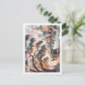 Savannah Georgia Verenigde Staten Famous Place wat Briefkaart (Staand voorkant)