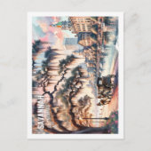 Savannah Georgia Verenigde Staten Famous Place wat Briefkaart (Voorkant)