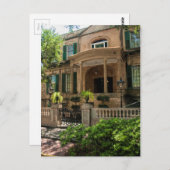 Savannah Georgia Victoriaans historisch huis 2 Briefkaart (Voorkant / Achterkant)
