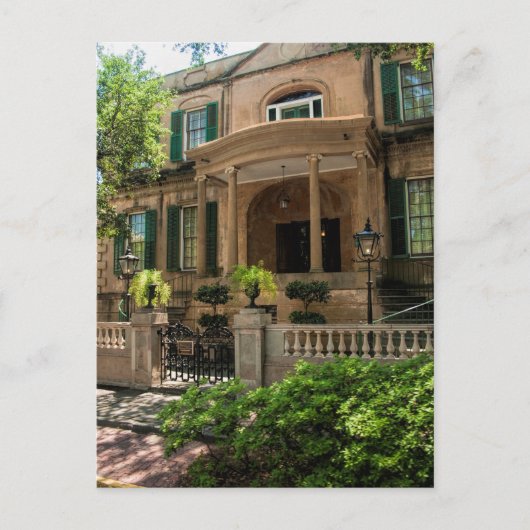Savannah Georgia Victoriaans historisch huis 2 Briefkaart (Voorkant)