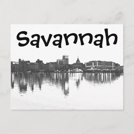 Savannah, Georiga, VS. Briefkaart (Voorkant)