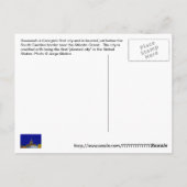 Savannah, Georiga, VS. Briefkaart (Achterkant)