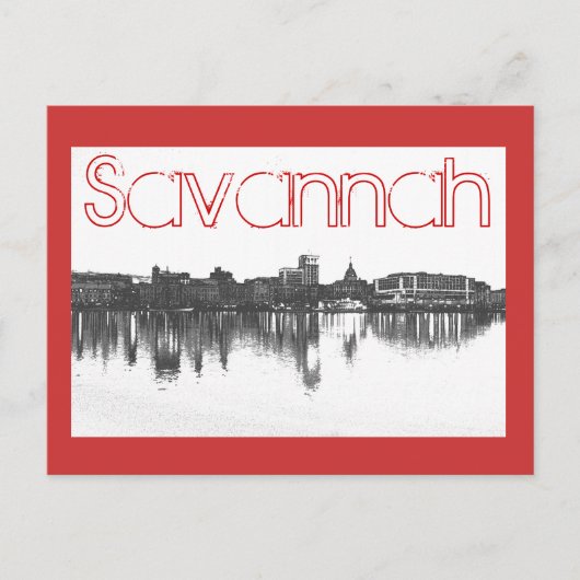 Savannah, Georiga, VS. Briefkaart (Voorkant)