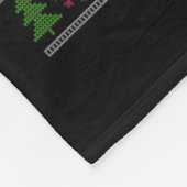 Savannah Kat Kersttrui Mannen Vrouwen Kinder Xmas Fleece Deken (Hoek)