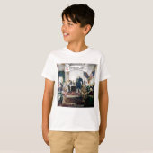 Savannah Kinder boeken T-shirt (Voorkant volledig)