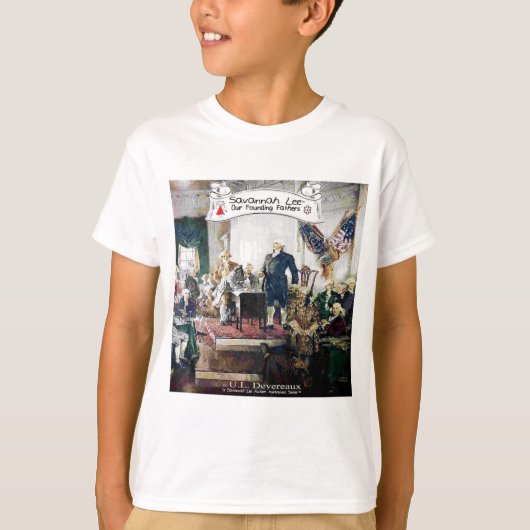 Savannah Kinder boeken T-shirt (Voorkant)