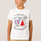 Savannah Kinder boeken T-shirt (Voorkant)