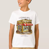 Savannah Kinder boeken T-shirt (Voorkant)