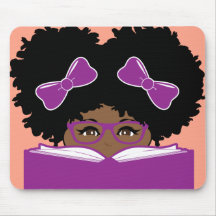 Savannah leest Mousepad