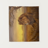 Savannah lion wandkleed (Voorkant)