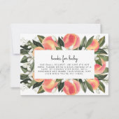 SAVANNAH Little Peach Boeken voor Baby shower Kaar Kaart (Voorkant)