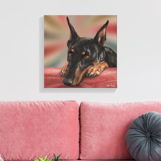 Savannah Mae Canvas Afdruk (Insitu (Woonkamer))