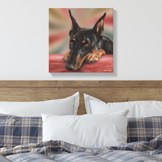 Savannah Mae Canvas Afdruk (Insitu (Slaapkamer))