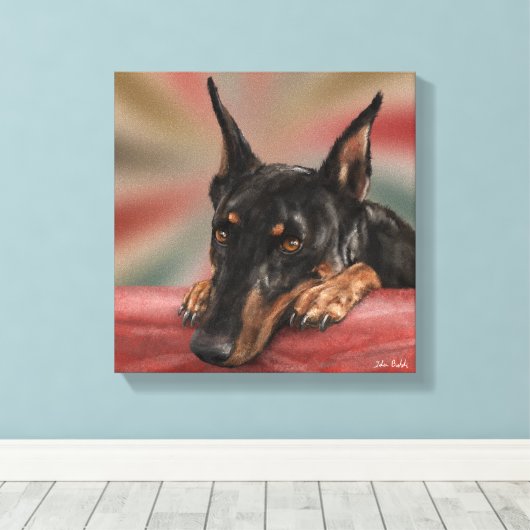 Savannah Mae Canvas Afdruk (Insitu (Houten vloer))