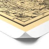 Savannah & Memphis Railroad Map 1872 Poster (Hoek)