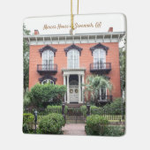 Savannah Mercer HouseHoliday Ornament (Links)