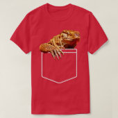 Savannah Monitor Lizard Pocket T-shirt (Design voorkant)