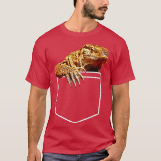 Savannah Monitor Lizard Pocket T-shirt