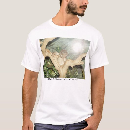 Savannah Monitor T-shirt (Voorkant)