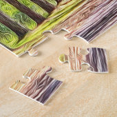 Savannah Oaks op Wormsloe Challchallenge Puzzle Legpuzzel (Zijkant)