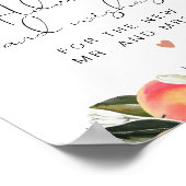 SAVANNAH Peach Advice and Wishes Poster (Hoek)