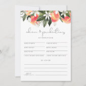 SAVANNAH Peach Baby Advice and Predictions Kaart (Voorkant)