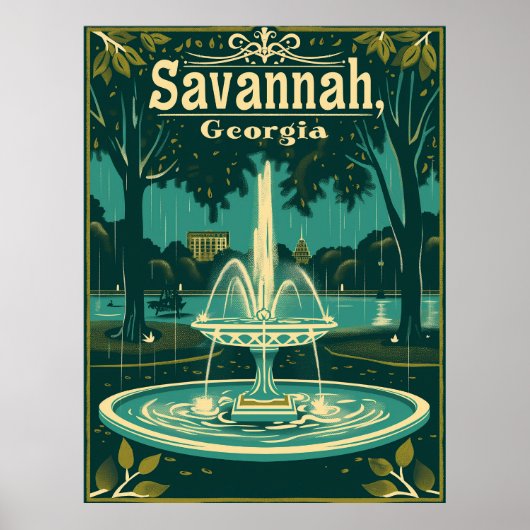  Savannah Poster (Voorkant)