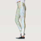 Savannah River and Wassaw Sound - Nautical Chart Leggings (Links)