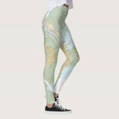Savannah River and Wassaw Sound - Nautical Chart Leggings (Rechts)