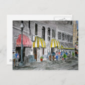 savannah River Street 2 Briefkaart (Voorkant / Achterkant)