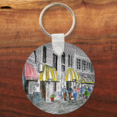 savannah River street 2 groot Sleutelhanger (Voorkant)