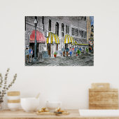 savannah River Street 2 Poster (Keuken)