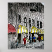 Savannah River Street 4 Poster (Voorkant)