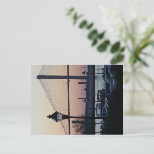 Savannah River Street Briefkaart (Staand voorkant)